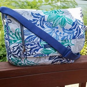 Vera Bradley Lighten Up Laptop Messenger Bag